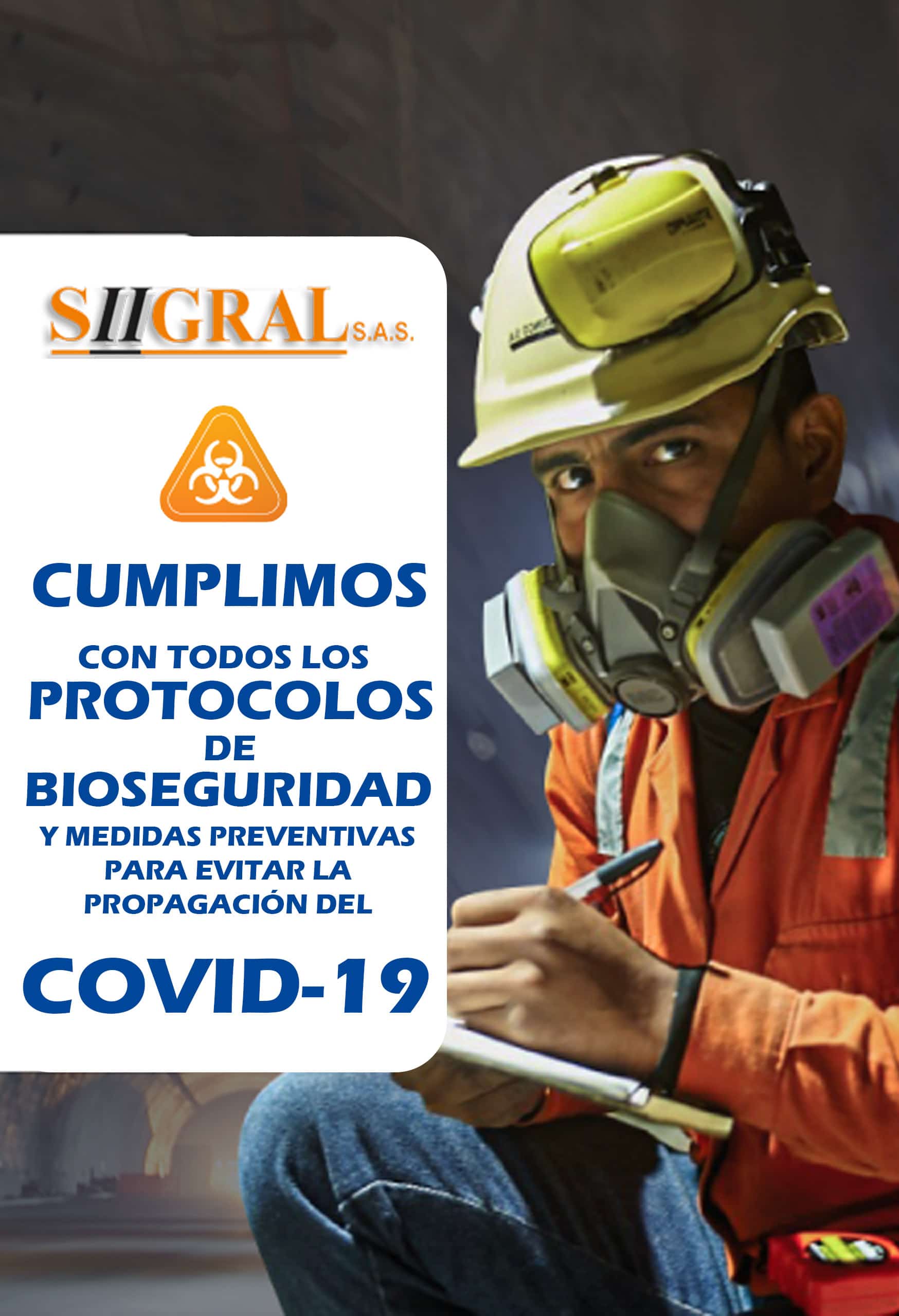 SIIGRAL SAS Protocolos de bioseguridad